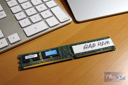 Stick of Bad RAM