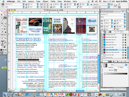Banging one out in InDesign. Yeah, I know what Im doin