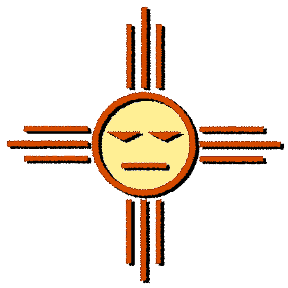 Zuni Sun Pictogram