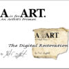 A is for ART Front Cover Mockup