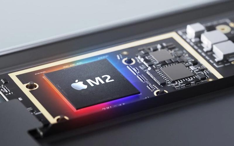 Apple M2 Chip in production